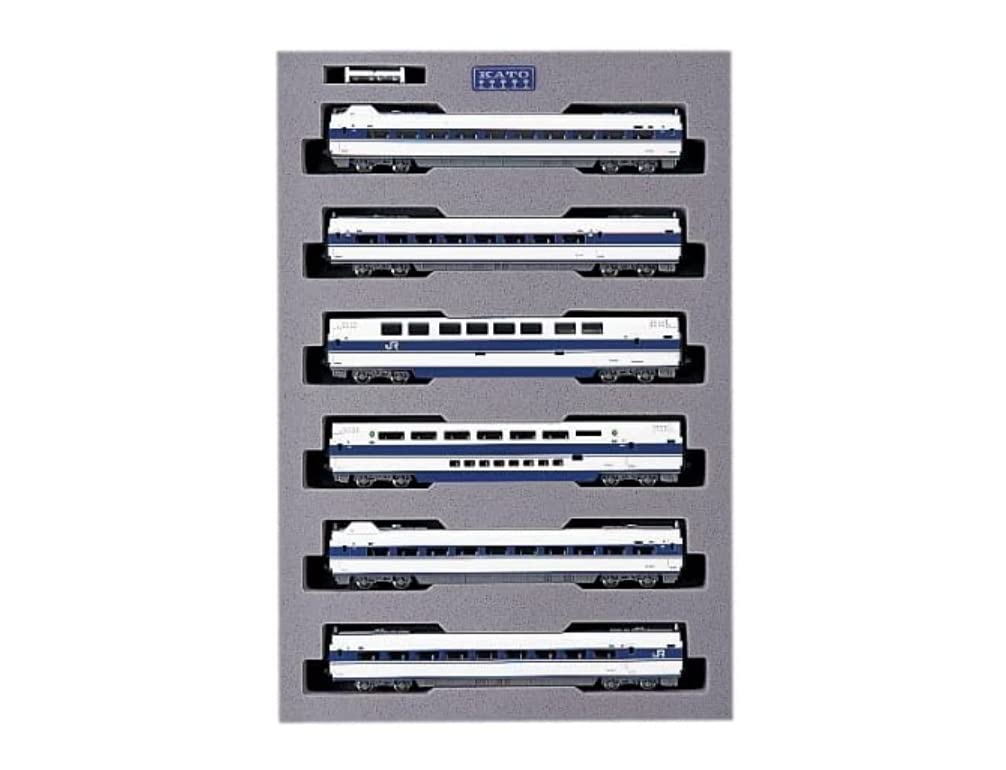 Kato N Gauge Shinkansen 100 Series Grand Hikari 6-Car Set Model Train