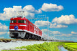 KATO N Gauge E26 Series Cassiopeia 6-Car Extension Set Railway Model 10-2114