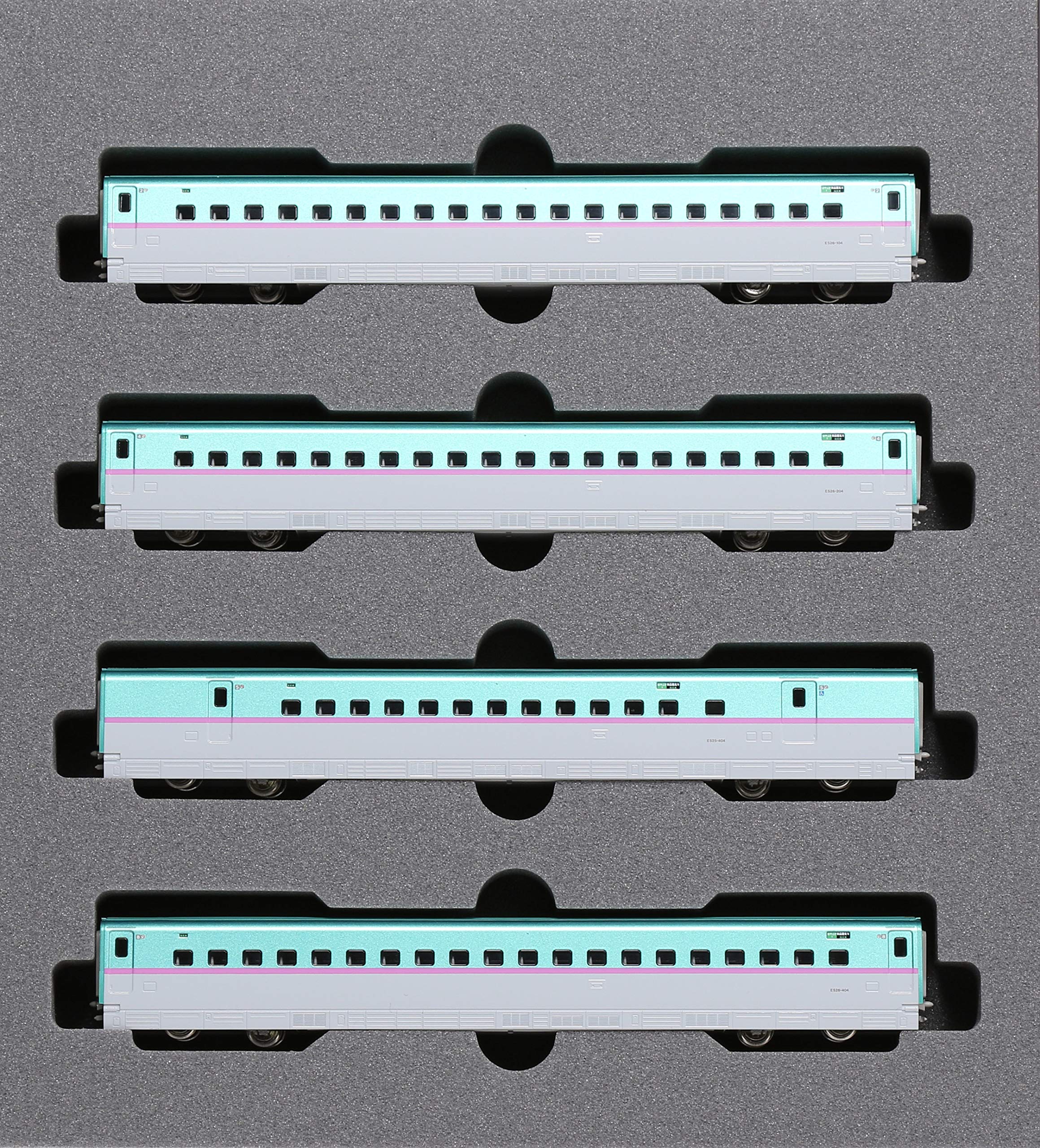 Kato N Gauge Hayabusa Shinkansen Add-On Set B 4 Cars E5 Railway Model Train- Japan Figure Store - #1 Bring To You The Best Japanese Goods