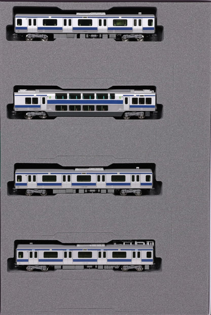 Kato N Gauge 4-Car Extension Set A E531 Series Joban Ueno Tokyo Line Railway Model Train 10-1844- Japan Figure Store - #1 Bring To You The Best Japanese Goods