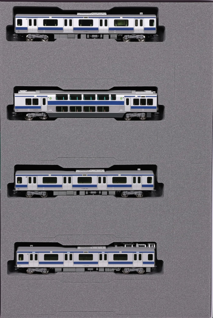 Kato N Gauge 4-Car Extension Set A E531 Series Joban Ueno Tokyo Line Railway Model Train 10-1844- Japan Figure Store - #1 Bring To You The Best Japanese Goods