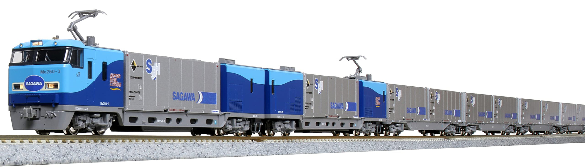 KATO N Gauge M250 Super Rail Cargo Model Train Set 10-1721 4 Cars