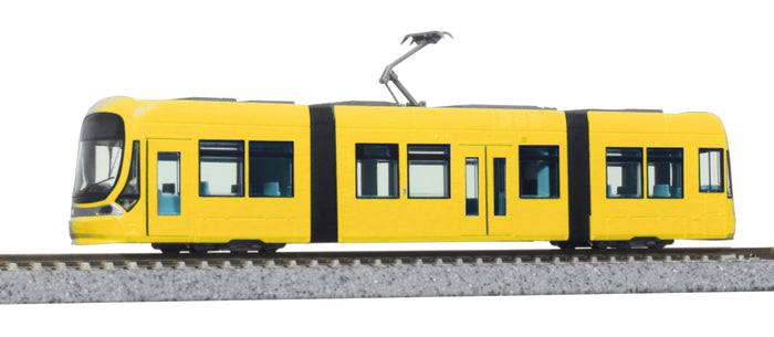 Kato N Gauge Mytram Yellow Model Train 14-805-3 for Collectors and Hobbyists