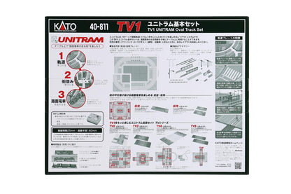 KATO N Gauge Tv1 Unitram Basic Railway Model Set 40-811