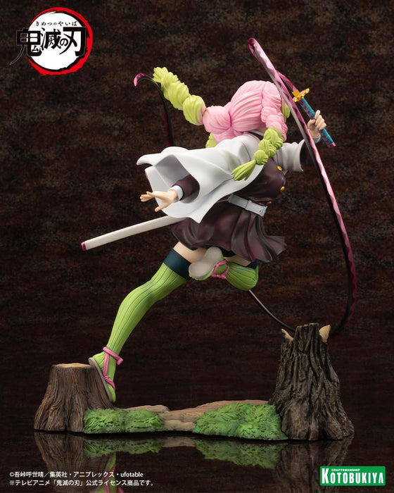 Kotobukiya Kimetsu No Yaiba Kanroji Mitsuri Artfx J 1/8 Scale Statue- Japan Figure Store - #1 Bring To You The Best Japanese Goods
