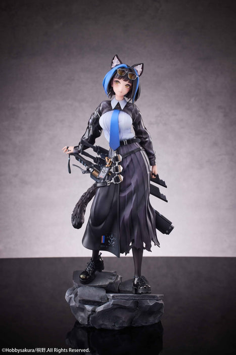 Qingcang 1/7 Scale PVC ABS Figure Kirino-Sensei Original Illustration Black