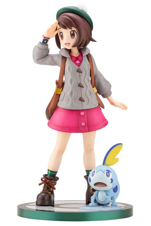 Kotobukiya Artfx J Pokemon Gloria with Sobble 1/8 Scale Figure Japan Official- Japan Figure Store - #1 Bring To You The Best Japanese Goods