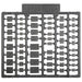 Kotobukiya Msg Plastic Unit P124 Square Mold Non-Scale Model Kit- Japan Figure Store - #1 Bring To You The Best Japanese Goods