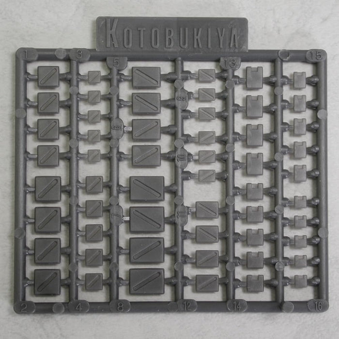 Kotobukiya Msg Plastic Unit P124 Square Mold Non-Scale Model Kit- Japan Figure Store - #1 Bring To You The Best Japanese Goods