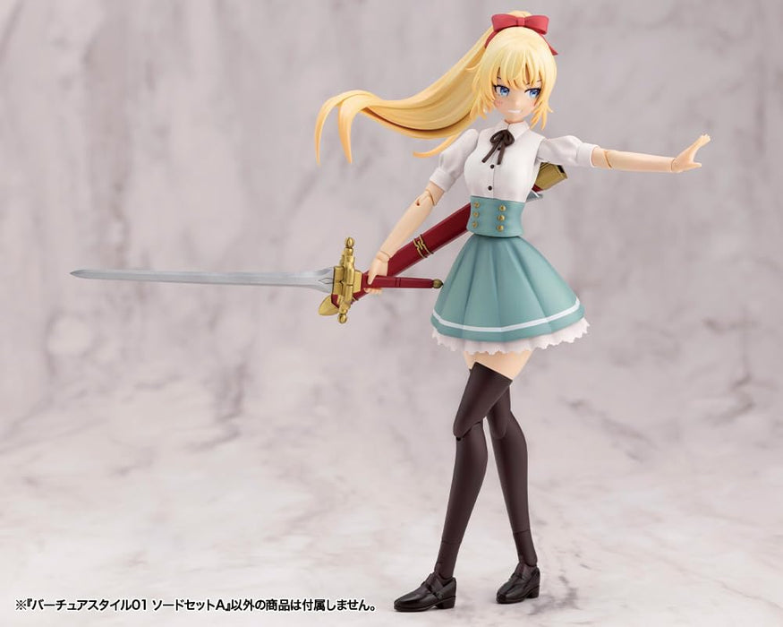 Kotobukiya MSG Virtua Style 01 Sword Set A Non-Scale Model Kit- Japan Figure Store - #1 Bring To You The Best Japanese Goods