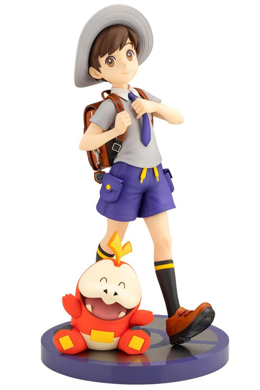 Kotobukiya Pokémon Series Artfx J Haruto with Hogata 1/8 Scale Figure- Japan Figure Store - #1 Bring To You The Best Japanese Goods
