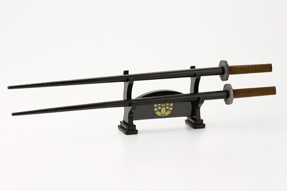 Kotobukiya Samurai Chopsticks with Japanese Sword Stand Katakura Kojuro Set- Japan Figure Store - #1 Bring To You The Best Japanese Goods