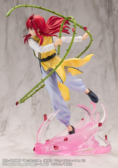 Kotobukiya Yu Yu Hakusho Artfx J Kurama Ver 2 PVC 1/8 Scale Figure- Japan Figure Store - #1 Bring To You The Best Japanese Goods