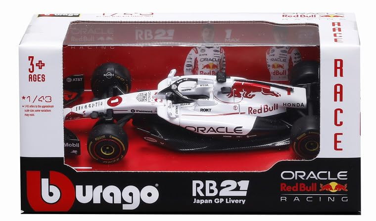 Kyosho Burago 1/43 Oracle Red Bull RB21 2025 Japanese GP Verstappen Model