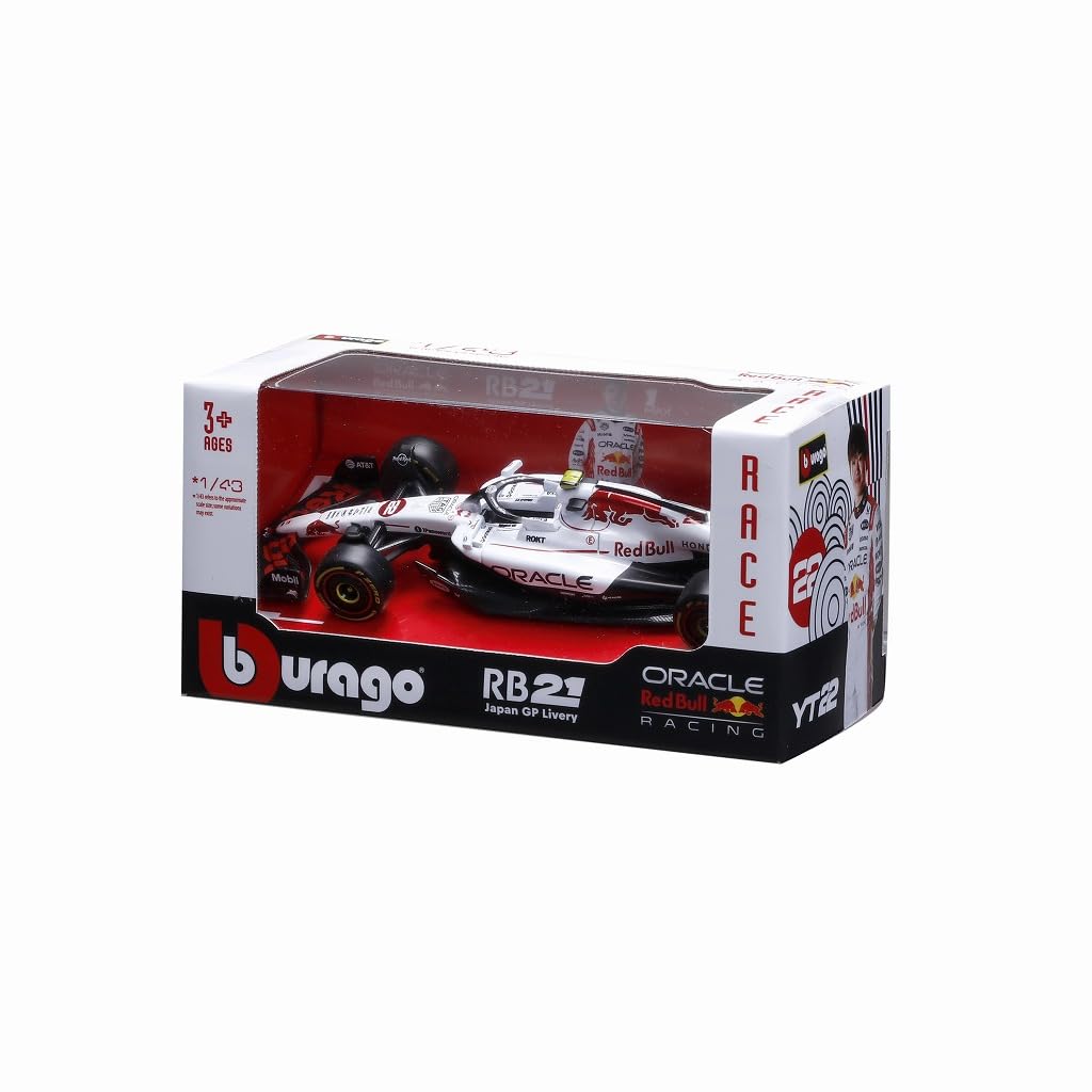 Kyosho Burago 1/43 Oracle Red Bull Racing Rb21 Y. Tsunoda Japan GP 2025 Model