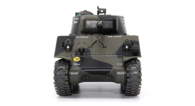 Char Sherman M4A3 Kyosho Militaria 1/43, modèle fini MA4V23195