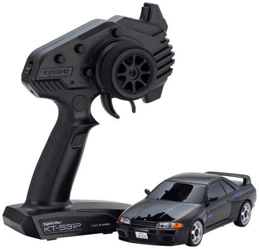 Kyosho Mini-Z AWD Nissan Skyline GT-R R32 V-Spec II Initial D RC Car 32652ID
