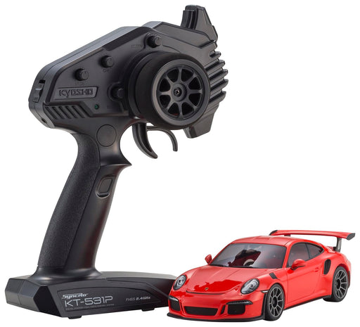 Kyosho Mr04 RWD Porsche 911 GT3 RS Orange Electric RC Car 32358Or
