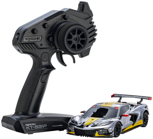 Kyosho Mr04Rwd Chevrolet Corvette C8.R Yellow Electric RC Model 32356Cry