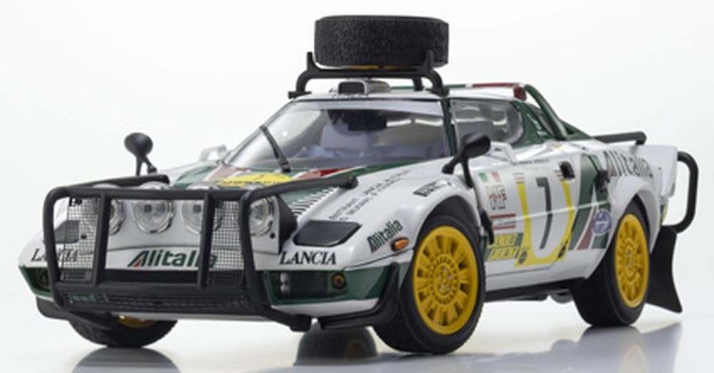 Modèle réduit Kyosho Lancia Stratos HF Safari 1977 à l'échelle 1/18 Ks08130G