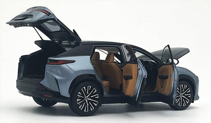 Kyosho 1/18 Scale Lexus Rz 450E Ether Metallic Model Finished KS08973A