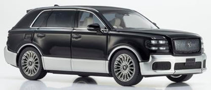 Kyosho 1/43 Toyota Century Rinpo Black Silver Model with Fromage Interior