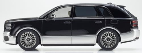 Kyosho 1/43 Toyota Century Rinpo Black Silver Model with Fromage Interior
