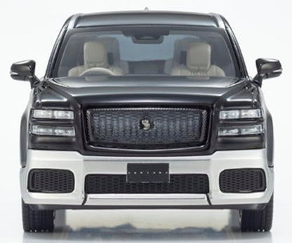 Kyosho 1/43 Toyota Century Rinpo Black Silver Model with Fromage Interior
