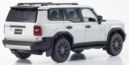 Kyosho 1/43 Toyota Land Cruiser 250 ZX First Edition White Mica Model