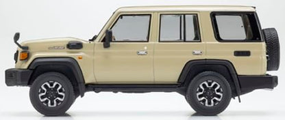 Kyosho 1/43 Scale Toyota Land Cruiser 70 Beige Model Ks03928Be Finished