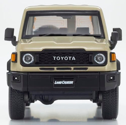 Kyosho 1/43 Scale Toyota Land Cruiser 70 Beige Model Ks03928Be Finished