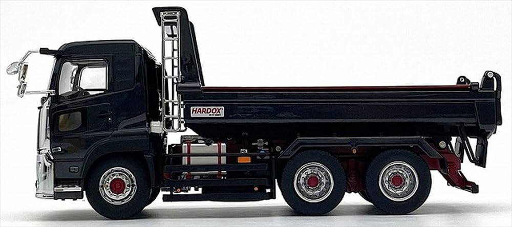 Kyosho 1/43 Ud Trucks Quon Kyokuto Dump Truck Black Metallic Model Ks03940Bk