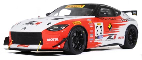 Modèle de voiture miniature en métal moulé sous pression Kyosho Otto Mobile 1/18 Nissan Z GT4 2023 Otm1197