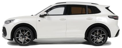 Kyosho Otto 1/18 Volkswagen Tiguan E TSI R-Line 2024 White Diecast Car
