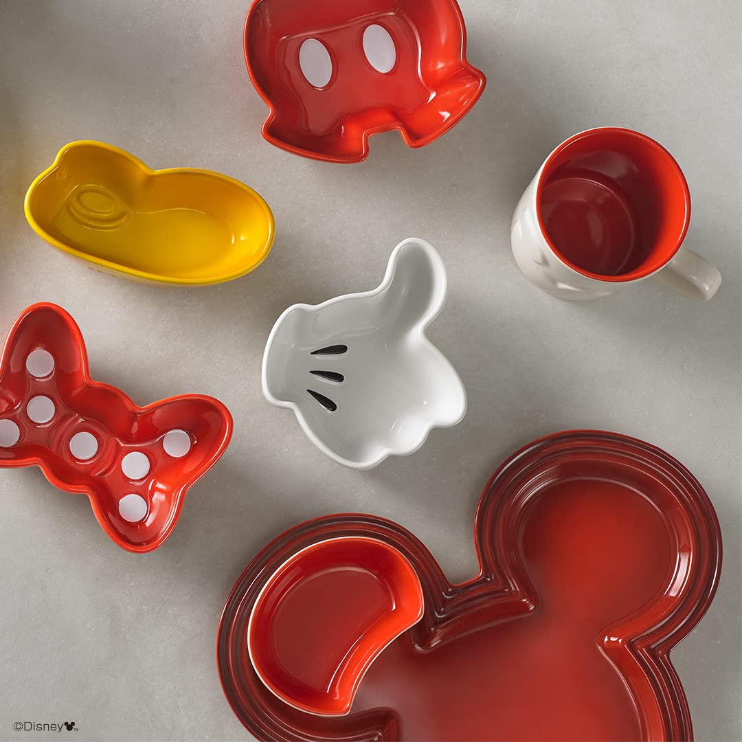 Le Creuset Disney Mickey Minnie Mini Dish Set 4pc Oven Safe Japan Import- Japan Figure Store - #1 Bring To You The Best Japanese Goods