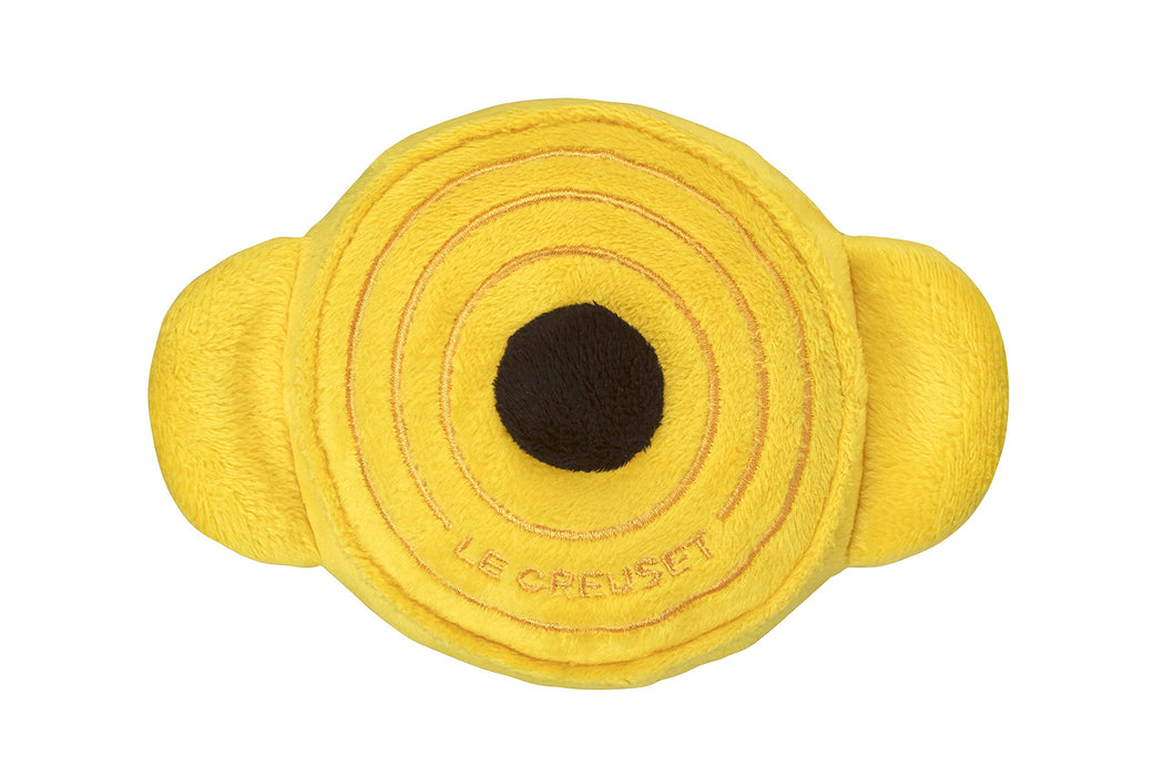 Le Creuset Yellow Plush Pet Toy with Sound - Official Japanese Product- Japan Figure Store - #1 Bring To You The Best Japanese Goods