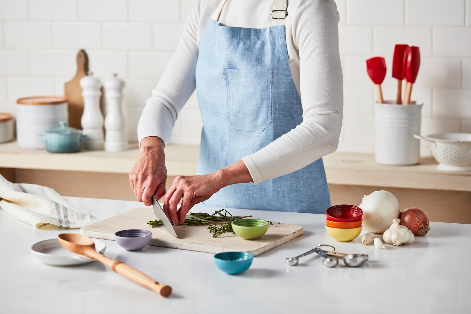 Le Creuset Stoneware Mini Bowls 7cm Rainbow Set of 6 Heat Resistant Safe- Japan Figure Store - #1 Bring To You The Best Japanese Goods