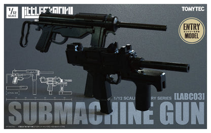TOMYTEC Military Series 1/12 Little Armory Labc03 Submachine Gun Plastic Model- Japan Figure Store - #1 Bring To You The Best Japanese Goods