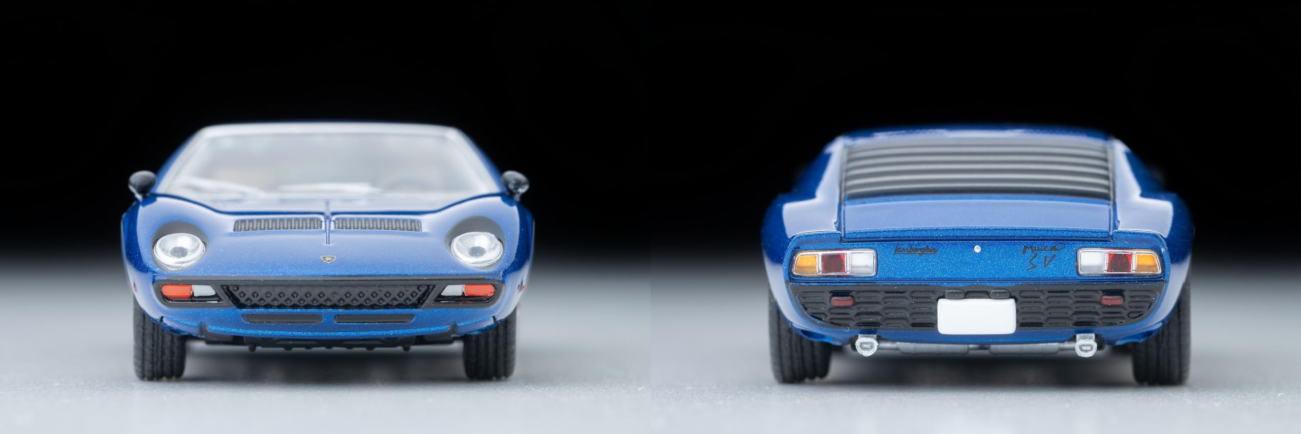 Tomytec Lv Lamborghini Miura SV Blue Metallic Diecast Model 336549