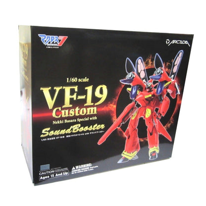 Arcadia Macross 7 VF-19 1/60 Kai Nekki Basara with Sound Booster- Japan Figure Store - #1 Bring To You The Best Japanese Goods