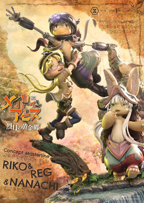 Prime 1 Studio Made In Abyss Concept Masterline Meinya Nanachi Reg Riko Statue- Japan Figure Store - #1 Bring To You The Best Japanese Goods
