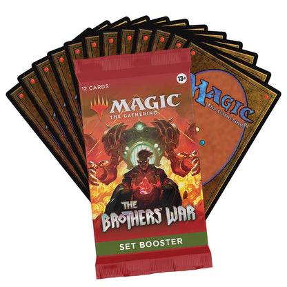 Magic: The Gathering Brothers War Set Booster Box (30 Packs) - English Version