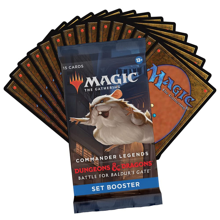 Magic: The Gathering Commander Legends Baldurs Gate Set Booster Box - English Version