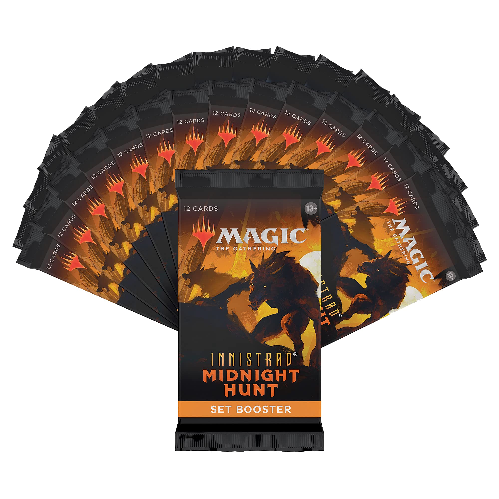 Wizards Of The Coast MTG Innistrad Midnight Hunt Set Booster - English Version