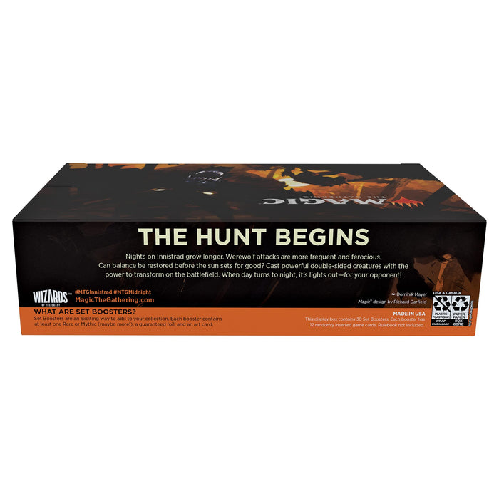 Wizards Of The Coast MTG Innistrad Midnight Hunt Set Booster - English Version