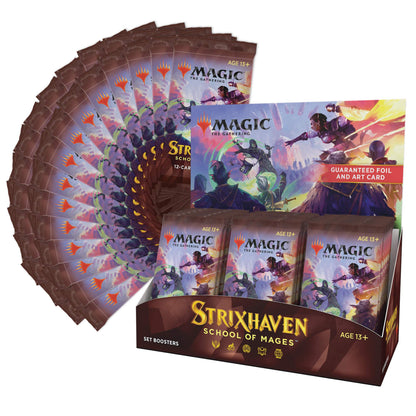 Magic: The Gathering Strixhaven Set Booster Box Trading Cards - English version