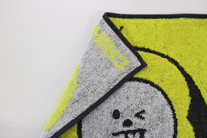 MARUSHIN - Bt21 Hand Towel 'Face Chimmy'- Japan Figure Store - #1 Bring To You The Best Japanese Goods