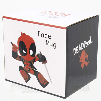 Sun Art Deadpool Face Mug San3049 by Marvel Gurihiru - Unique Coffee Cup- Japan Figure Store - #1 Bring To You The Best Japanese Goods