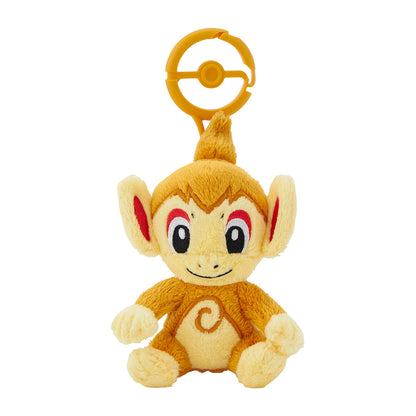 Pokemon Center Mascot with Carabiner - Chimchar Plush Keychain Clip- Japan Figure Store - #1 Bring To You The Best Japanese Goods