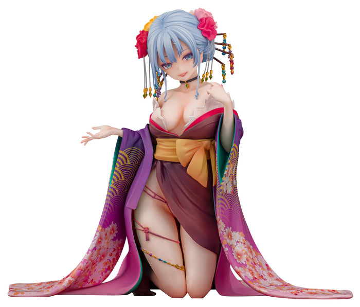 Figurine Daiki Kougyou 1/7ème échelle, Maître-Servante, Extase, Shion Oiran, Version Saine.